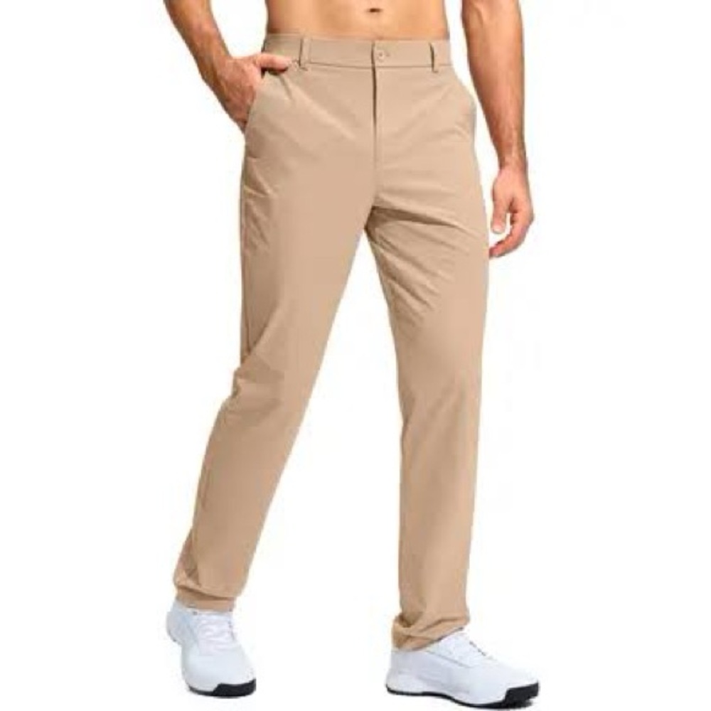 BCG Men's Golf Essential Khaki Pants